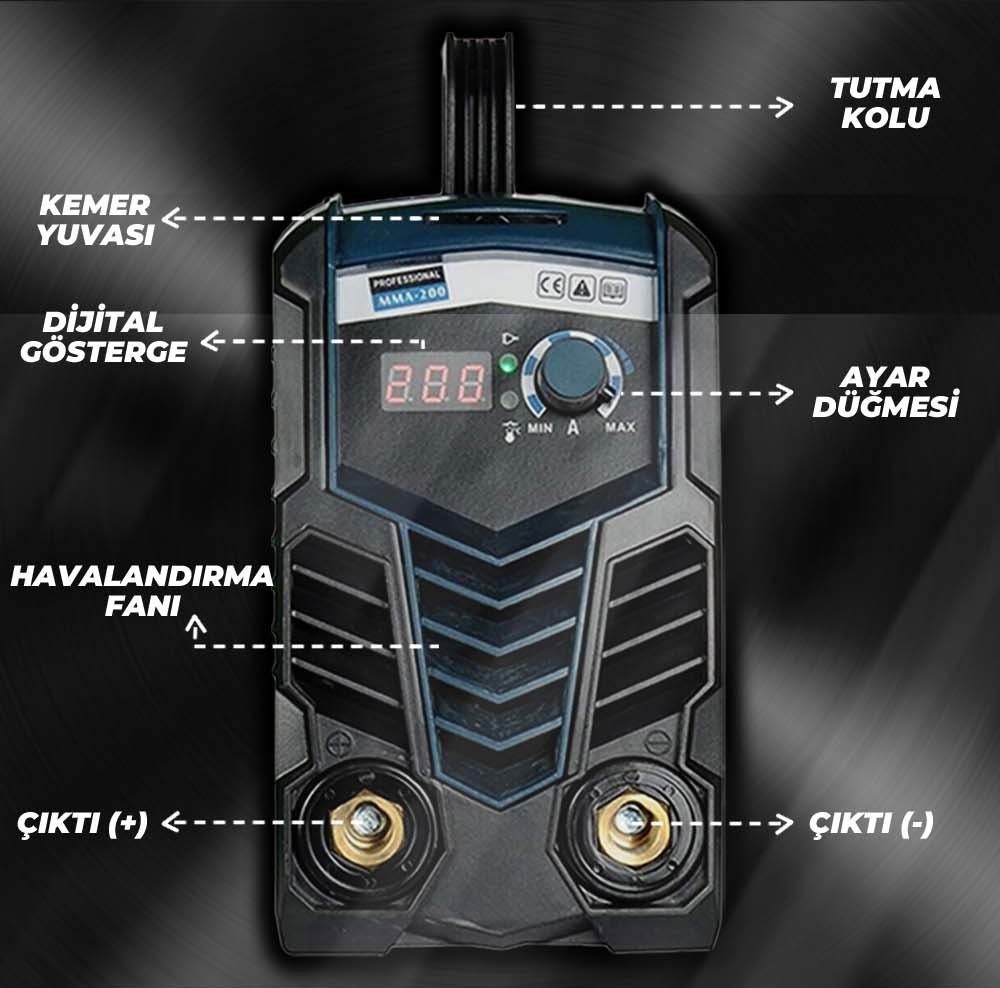 Bosch Plus BP003 MM200i Kaynak Makinası