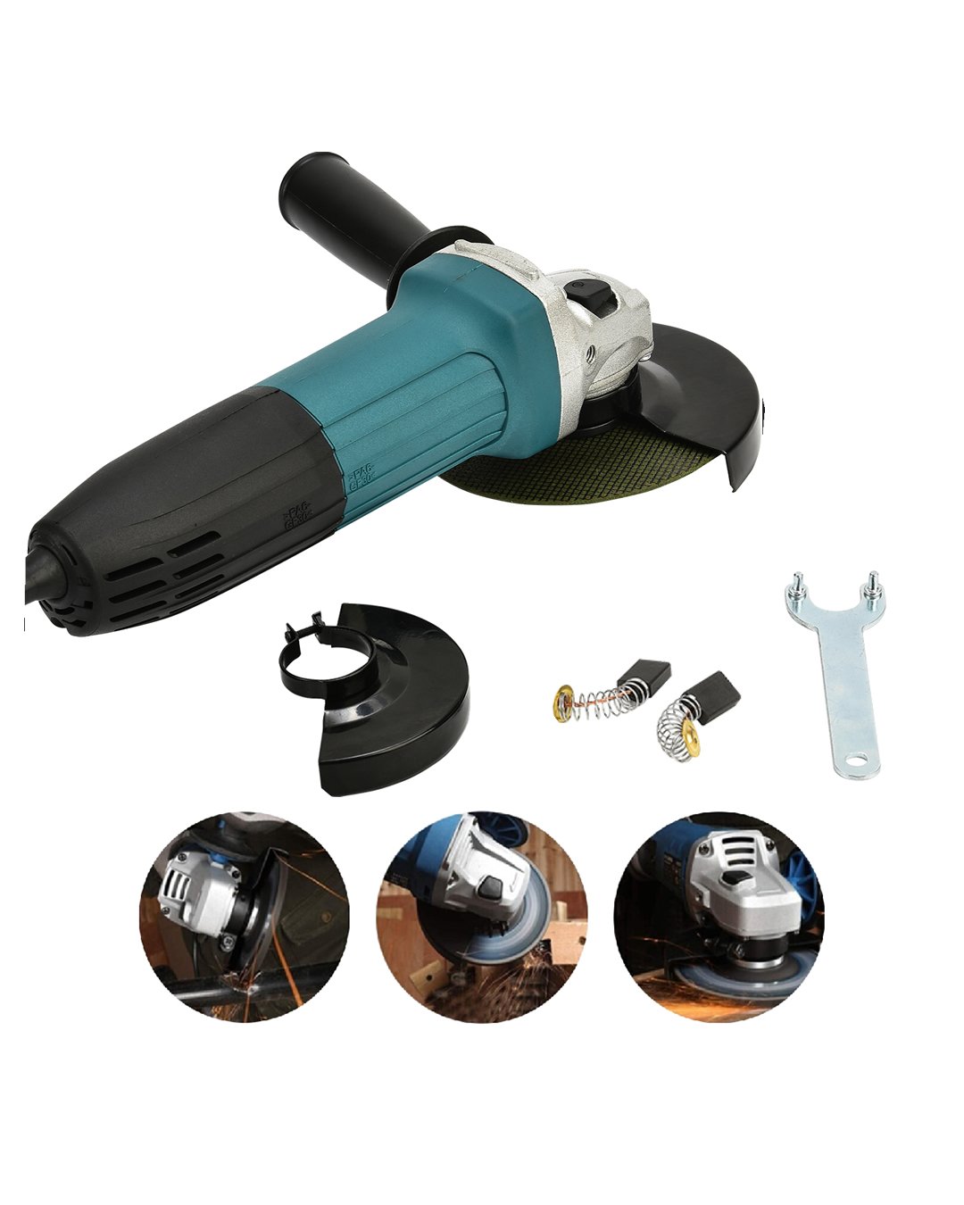 Bosch Plus BP004 Elektrikli 3 lü Grup Set 125mm Avuç taşlama